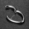 Piercing Segment Articulado Oval Orelha Aço Cirúrgico 316L